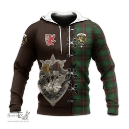 Scottish MacFie Hunting Clan Tartan Hoodie - Lion Rampant And Celtic Thistle Style Scottish Plaid Tartan Plaid
