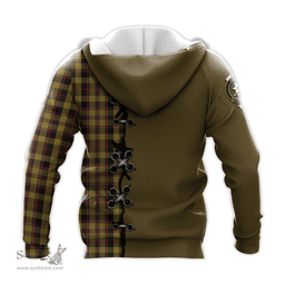Scottish Jardine Clan Tartan Hoodie - Lion Rampant And Celtic Thistle Style Scottish Plaid Tartan Plaid