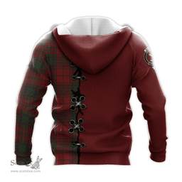 Scottish MacDougall Clan Tartan Hoodie - Lion Rampant And Celtic Thistle Style Scottish Plaid Tartan Plaid