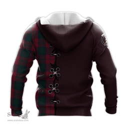 Scottish Lindsay Clan Tartan Hoodie - Lion Rampant And Celtic Thistle Style Scottish Plaid Tartan Plaid