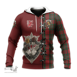 Scottish MacGregor Clan Tartan Hoodie - Lion Rampant And Celtic Thistle Style Scottish Plaid Tartan Plaid