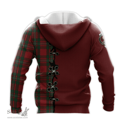 Scottish MacGregor Clan Tartan Hoodie - Lion Rampant And Celtic Thistle Style Scottish Plaid Tartan Plaid