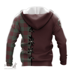 Scottish MacGregor Hunting Ancient Clan Tartan Hoodie - Lion Rampant And Celtic Thistle Style Scottish Plaid Tartan Plaid