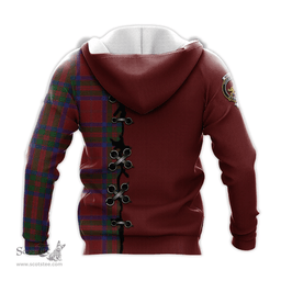 Scottish MacGillivray Clan Tartan Hoodie - Lion Rampant And Celtic Thistle Style Scottish Plaid Tartan Plaid