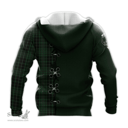 Scottish MacAulay Hunting Clan Tartan Hoodie - Lion Rampant And Celtic Thistle Style Scottish Plaid Tartan Plaid