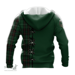 Scottish MacAulay of Lewis Clan Tartan Hoodie - Lion Rampant And Celtic Thistle Style Scottish Plaid Tartan Plaid