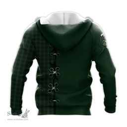 Scottish Graham Clan Tartan Hoodie - Lion Rampant And Celtic Thistle Style Scottish Plaid Tartan Plaid
