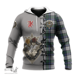 Scottish Graham Dress Clan Tartan Hoodie - Lion Rampant And Celtic Thistle Style Scottish Plaid Tartan Plaid