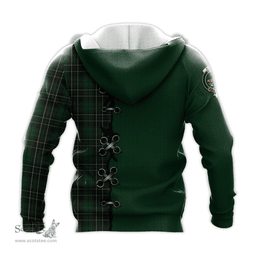 Scottish MacAlpin Clan Tartan Hoodie - Lion Rampant And Celtic Thistle Style Scottish Plaid Tartan Plaid