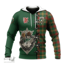 Scottish MacMillan Society of Glasgow Clan Tartan Hoodie - Lion Rampant And Celtic Thistle Style Scottish Plaid Tartan Plaid