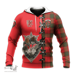 Scottish Maxwell Modern Clan Tartan Hoodie - Lion Rampant And Celtic Thistle Style Scottish Plaid Tartan Plaid