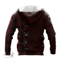 Scottish Menzies Hunting Clan Tartan Hoodie - Lion Rampant And Celtic Thistle Style Scottish Plaid Tartan Plaid
