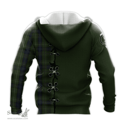 Scottish Stewart Hunting Clan Tartan Hoodie - Lion Rampant And Celtic Thistle Style Scottish Plaid Tartan Plaid