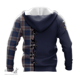 Scottish Stewart of Appin Hunting Dress Clan Tartan Hoodie - Lion Rampant And Celtic Thistle Style Scottish Plaid Tartan Plaid