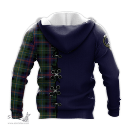 Scottish Malcolm Clan Tartan Hoodie - Lion Rampant And Celtic Thistle Style Scottish Plaid Tartan Plaid