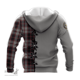 Scottish MacPherson Clan Tartan Hoodie - Lion Rampant And Celtic Thistle Style Scottish Plaid Tartan Plaid