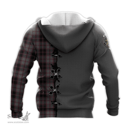 Scottish MacPherson Hunting Clan Tartan Hoodie - Lion Rampant And Celtic Thistle Style Scottish Plaid Tartan Plaid