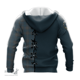 Scottish McKerrell of Hillhouse Dress Clan Tartan Hoodie - Lion Rampant And Celtic Thistle Style Scottish Plaid Tartan Plaid