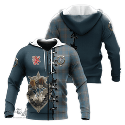 Scottish McKerrell of Hillhouse Dress Clan Tartan Hoodie - Lion Rampant And Celtic Thistle Style Scottish Plaid Tartan Plaid