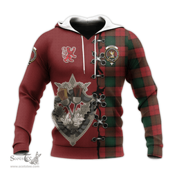 Scottish Stewart of Atholl Clan Tartan Hoodie - Lion Rampant And Celtic Thistle Style Scottish Plaid Tartan Plaid