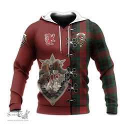 Scottish Skene of Cromar Black Clan Tartan Hoodie - Lion Rampant And Celtic Thistle Style Scottish Plaid Tartan Plaid