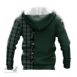 Scottish Melville Clan Tartan Hoodie - Lion Rampant And Celtic Thistle Style Scottish Plaid Tartan Plaid