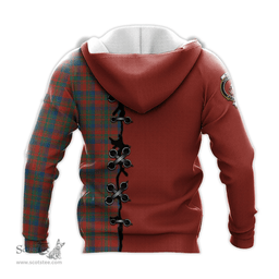 Scottish Matheson Ancient Clan Tartan Hoodie - Lion Rampant And Celtic Thistle Style Scottish Plaid Tartan Plaid