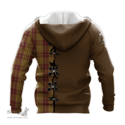 Scottish MacMillan Dress Clan Tartan Hoodie - Lion Rampant And Celtic Thistle Style Scottish Plaid Tartan Plaid