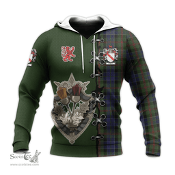 Scottish McFadzen 03 Clan Tartan Hoodie - Lion Rampant And Celtic Thistle Style Scottish Plaid Tartan Plaid