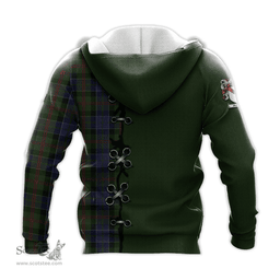 Scottish McFadzen 03 Clan Tartan Hoodie - Lion Rampant And Celtic Thistle Style Scottish Plaid Tartan Plaid