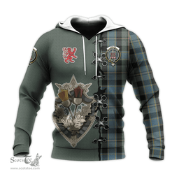Scottish Ogilvie (Ogilvy) Hunting Clan Tartan Hoodie - Lion Rampant And Celtic Thistle Style Scottish Plaid Tartan Plaid