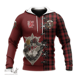 Scottish Murray of Ochtertyre Clan Tartan Hoodie - Lion Rampant And Celtic Thistle Style Scottish Plaid Tartan Plaid
