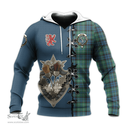 Scottish MacNeil of Colonsay Ancient Clan Tartan Hoodie - Lion Rampant And Celtic Thistle Style Scottish Plaid Tartan Plaid