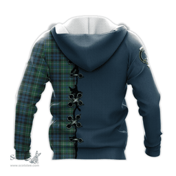 Scottish MacNeil of Colonsay Ancient Clan Tartan Hoodie - Lion Rampant And Celtic Thistle Style Scottish Plaid Tartan Plaid