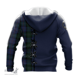 Scottish MacPhail Hunting Clan Tartan Hoodie - Lion Rampant And Celtic Thistle Style Scottish Plaid Tartan Plaid