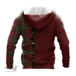 Scottish Scott Clan Tartan Hoodie - Lion Rampant And Celtic Thistle Style Scottish Plaid Tartan Plaid