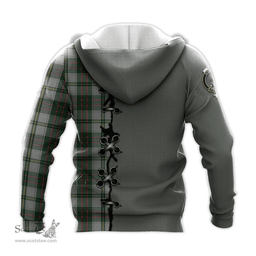 Scottish Taylor Dress Clan Tartan Hoodie - Lion Rampant And Celtic Thistle Style Scottish Plaid Tartan Plaid