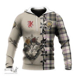 Scottish MacPherson Dress Ancient Clan Tartan Hoodie - Lion Rampant And Celtic Thistle Style Scottish Plaid Tartan Plaid