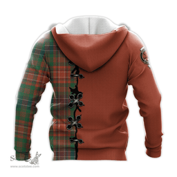 Scottish Wilson Ancient Clan Tartan Hoodie - Lion Rampant And Celtic Thistle Style Scottish Plaid Tartan Plaid