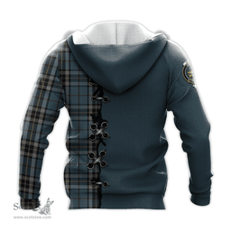 Scottish MacTavish Dress Clan Tartan Hoodie - Lion Rampant And Celtic Thistle Style Scottish Plaid Tartan Plaid