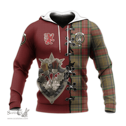 Scottish Muirhead Old Clan Tartan Hoodie - Lion Rampant And Celtic Thistle Style Scottish Plaid Tartan Plaid