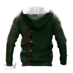 Scottish Maxwell Hunting Clan Tartan Hoodie - Lion Rampant And Celtic Thistle Style Scottish Plaid Tartan Plaid