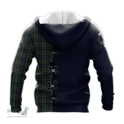 Scottish MacNeil of Colonsay Clan Tartan Hoodie - Lion Rampant And Celtic Thistle Style Scottish Plaid Tartan Plaid