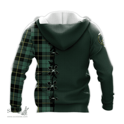 Scottish Wallace Hunting Ancient Clan Tartan Hoodie - Lion Rampant And Celtic Thistle Style Scottish Plaid Tartan Plaid
