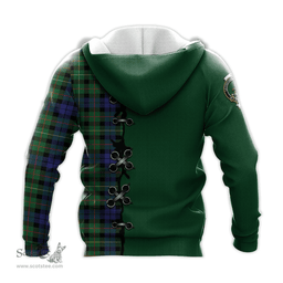 Scottish Rollo Modern Clan Tartan Hoodie - Lion Rampant And Celtic Thistle Style Scottish Plaid Tartan Plaid