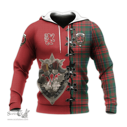 Scottish Wilson Modern Clan Tartan Hoodie - Lion Rampant And Celtic Thistle Style Scottish Plaid Tartan Plaid