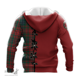 Scottish Wilson Modern Clan Tartan Hoodie - Lion Rampant And Celtic Thistle Style Scottish Plaid Tartan Plaid