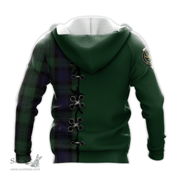 Scottish Nicolson Green Hunting Clan Tartan Hoodie - Lion Rampant And Celtic Thistle Style Scottish Plaid Tartan Plaid