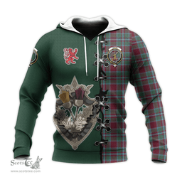 Scottish Spens (Spence) Clan Tartan Hoodie - Lion Rampant And Celtic Thistle Style Scottish Plaid Tartan Plaid