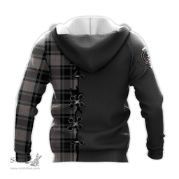 Scottish Moffat Modern Clan Tartan Hoodie - Lion Rampant And Celtic Thistle Style Scottish Plaid Tartan Plaid